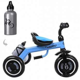 Детский велосипед "Гномик" трехколесный Turbotrike (голубой) арт. 3648
Идеальное. . фото 3