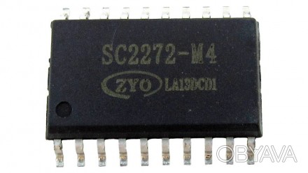  Декодер приемника PT2272-M4S SMD SC2272-M4 M4S SOP20.. . фото 1