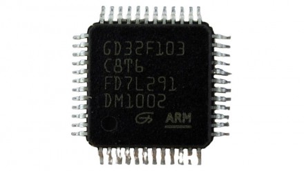  Микроконтроллер GD32F103C8T6 32-Бит Cortex-M3 LQFP-48.. . фото 2