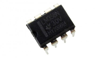 Микросхема операционного усилителя LM358N LM358 DIP8.. . фото 2