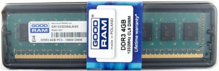 Модуль памяти DDR3 4GB/1333 GOODRAM 
 
Отправка данного товара производиться от . . фото 2