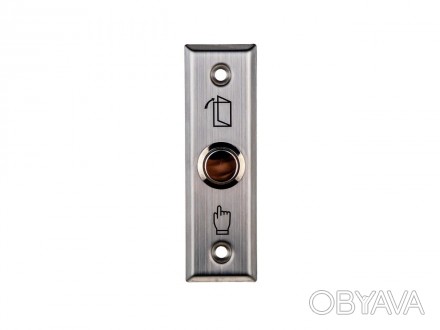 Особливості металевої кнопки виходу SEVEN K-785: Врізний монтаж. Виготовлена в а. . фото 1