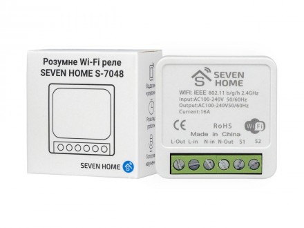  Особенности умного реле Wi-Fi для управления электроприборами SEVEN HOME S-7048. . фото 7