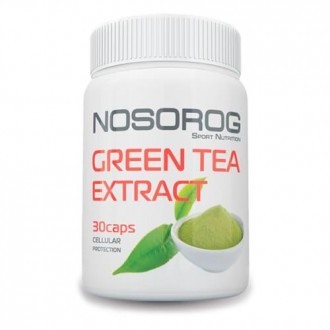 Nosorog green tea + vit C – капсулированный экстракт зеленого чая, обогащенный в. . фото 2