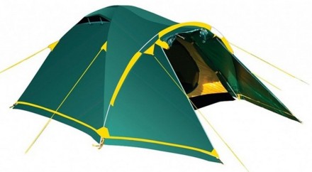 Туристическая палатка Tramp Stalker 4 (V2); 4-х местная. Удобная универсальная к. . фото 4