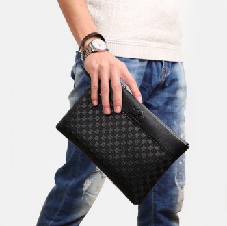 
Большой мужской клатч барсетка Кенгуру, кошелек сумка на ремешке
Характеристики. . фото 3