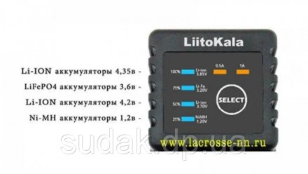  LiitoKala Lii-100B – універсальний інтелектуальний зарядний пристрій, сумісний . . фото 7