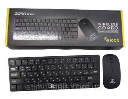 Описание:
Набор клавиатура + мышь ZORNWEE G1000
Стильный удобный комплект , сост. . фото 3