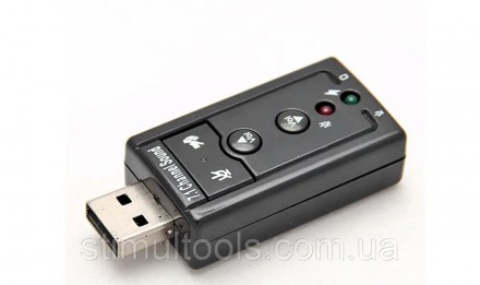 Описание:
Внешняя звуковая карта USB 7.1 для компьютера и ноутбука 
Внешняя звук. . фото 4