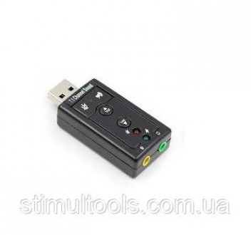 Описание:
Внешняя звуковая карта USB 7.1 для компьютера и ноутбука 
Внешняя звук. . фото 6