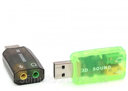 Описание:
Внешняя звуковая карта USB 5.1 для компьютера и ноутбука 3D Sound
Звук. . фото 4