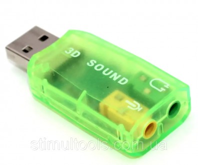 Описание:
Внешняя звуковая карта USB 5.1 для компьютера и ноутбука 3D Sound
Звук. . фото 7