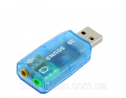 Описание:
Внешняя звуковая карта USB 5.1 для компьютера и ноутбука 3D Sound
Звук. . фото 5