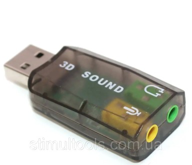 Описание:
Внешняя звуковая карта USB 5.1 для компьютера и ноутбука 3D Sound
Звук. . фото 8