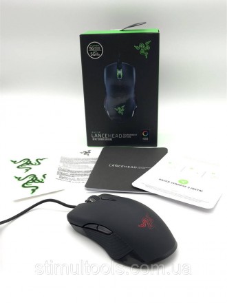 Описание:
Геймерская проводная USB Mouse Райзер
 Особенностью компьютерной мыши . . фото 2