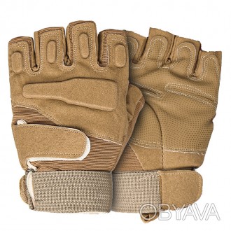 Надежная защита – тактические короткопалые перчатки Han-Wild HW72
Тактические пе. . фото 1