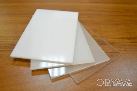 Продаємо оргскло листове матове біле 3х3050х2050мм та інші види оргскла та тепло. . фото 1
