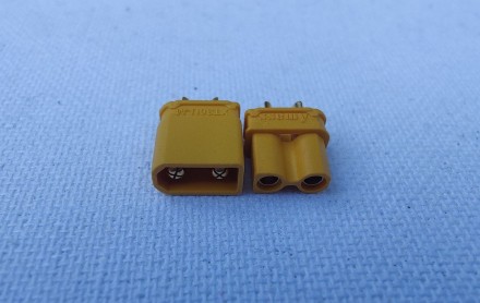 XT30U-M 2 pin Amass конектор (пара)
	
	Пара роз'ємів XT30/XT30U (тато +мама). . фото 3