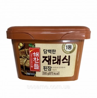 Корейская соевая паста Доенянг (Дендян, Денджанг) Daesang 1кг. Харьков. фото 1 Корейская соевая паста Доенянг (Дендян, Денджанг) Daesang 1кг. Харьков. фото 1