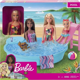 Игровой набор кукла Барби с бассейном ​Barbie and Pool 
 
Игровой набор Barbie «. . фото 7