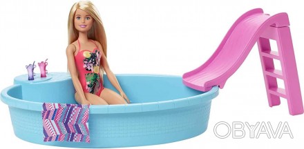 Игровой набор кукла Барби с бассейном ​Barbie and Pool 
 
Игровой набор Barbie «. . фото 1