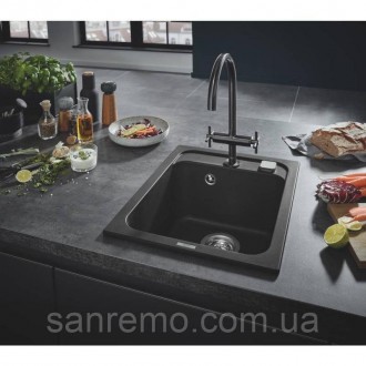 Кухонная мойка Grohe Sink 31650AP0 изготовлена из кварцевого композита, который . . фото 5