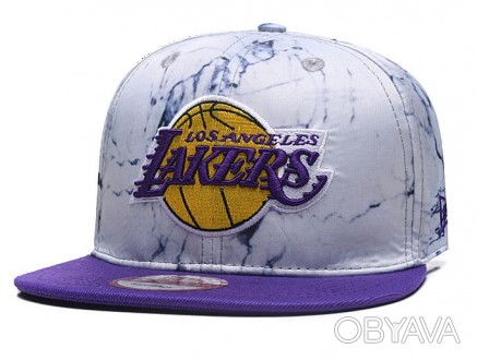 Кепка снепбэк LA Lakers NBA New Era мармурова з пурпурним (333LAM)
Оригінал фірм. . фото 1