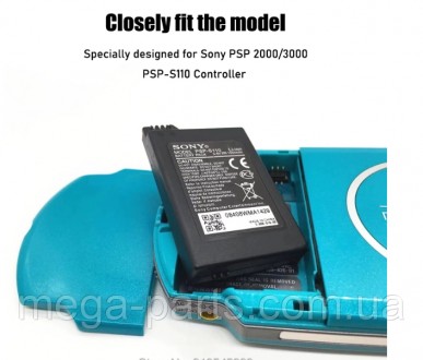 100% Абсолютно новый!
Аккумулятор для игровой приставки Sony PSP2000/3000 высоко. . фото 10