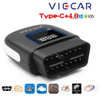 VP003 является USB Bluetooth 4.0 OBD продуктом со следующими характеристиками:
1. . фото 2
