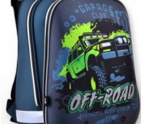 Рюкзак шкільний каркасний для хлопчика 1 Вересня H-12 Off-road 554587 38*29*15 с. Одеса. фото 1 Рюкзак шкільний каркасний для хлопчика 1 Вересня H-12 Off-road 554587 38*29*15 с. Одеса. фото 1