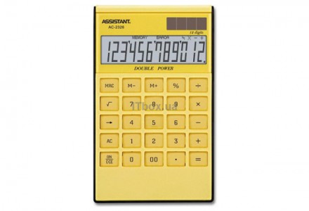 Калькулятор ASSISTANT 183х107х15мм, 12-розрядний, AC-2326 black/silver
 
С этим . . фото 4