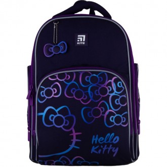 Рюкзак шкільний напівкаркасний для дівчинки Kite Education Hello Kitty 38x29x16,. . фото 2