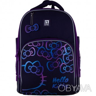 Рюкзак шкільний напівкаркасний для дівчинки Kite Education Hello Kitty 38x29x16,. . фото 1