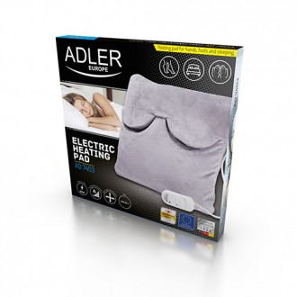 Электрическая грелка подушка Adler AD-7403, 38 x 38 см Gray
Электрическая согрев. . фото 6