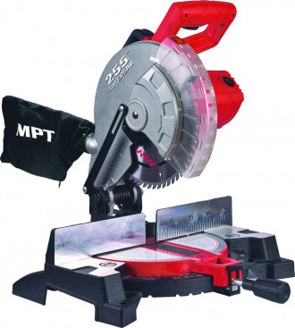 Станок торцовочный для дерева MPT PROFI 2200 Вт 255х25.4 мм 4500 об/мин платформ. Харків. фото 1 Станок торцовочный для дерева MPT PROFI 2200 Вт 255х25.4 мм 4500 об/мин платформ. Харків. фото 1