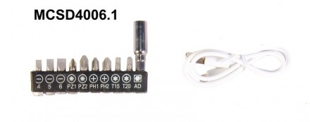Аккумуляторная отвертка MPT MCSD4006.1 – компактный и легкий инструмент для реше. . фото 6