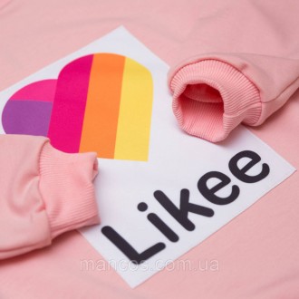 Свитшот SmileTime для девочки Likee, светло-розовый
Состояние: новое
Производите. . фото 3