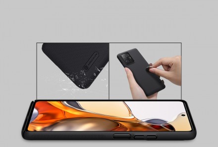  Чохол бампер Nillkin Super Frosted Shield для Xiaomi Mi 11T / 11T Pro
 
 Суперм. . фото 5
