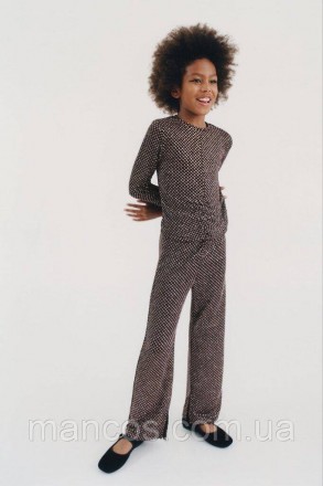 Детский костюм Zara для девочки черный блестящий комплект 
Состояние: новое
Прои. . фото 2