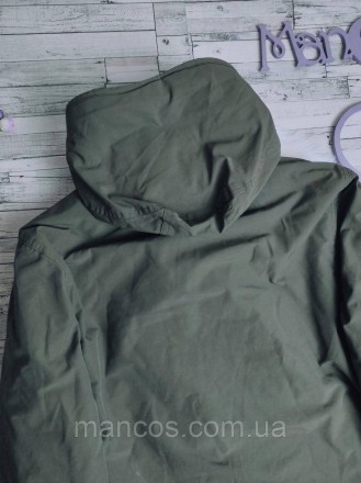 Мужская куртка Pull&Bear удлиненная парка цвета хаки с капюшоном
Состояние: б/у,. . фото 11