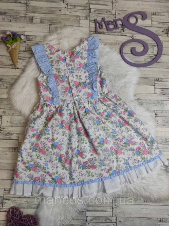 Детское платье C.Babyferr для девочки сарафан с оборками цветочный принт
Состоян. . фото 5