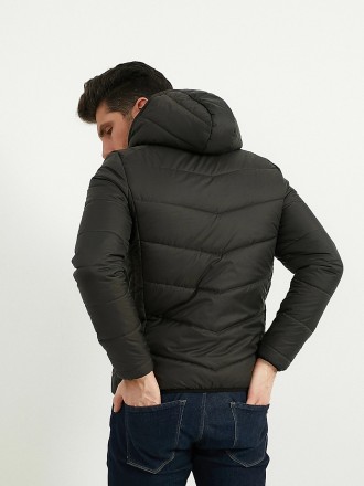 Чоловіча куртка 
Модель: 045
Ткань: якістьна плащка на 150 сінтепоні + підкладка. . фото 3