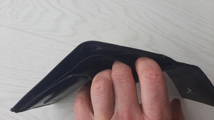 Жіночий шкіряний гаманець Karya (чорний) 

Відмінна якість 

Розмір 11,4 х 1. . фото 7