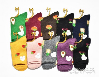 Зимовий ніжні жіночі шкарпетки, виробництво Китай. Гарне якість псевдоніми и бат. . фото 1