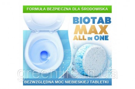 BioTab MAX 3in1 Біологічні таблетки для септиків та очисних споруд 48 + 4 БЕЗКОШ. . фото 5