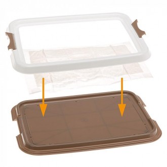  Hygienic Pad Tray – практичный лоток под гигиенические пеленки для собак, разра. . фото 4