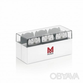 Комплект магнитных насадок Moser Magnetic Premium 6шт+подставка 1801-7000
Матери. . фото 1
