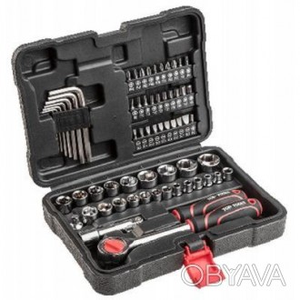 Универсальный набор Top Tools 38D515 состоит из 63 инструментов для монтажа/демо. . фото 1