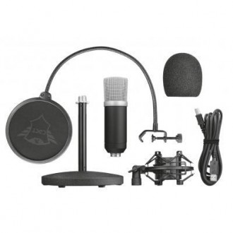 Профессиональный студийный USB-микрофон в футляре, с высокоточной кардиоидной ди. . фото 10