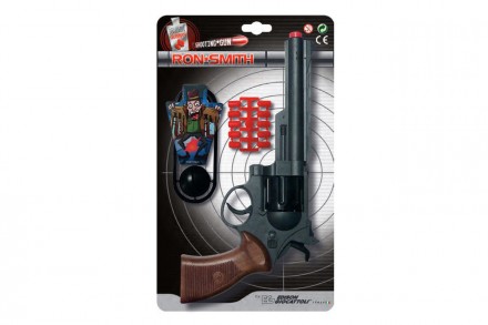 
Меткий игрушечный пистолет на пульках Edison изготовлен из материалов самого вы. . фото 2